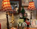 CK plaid lamps